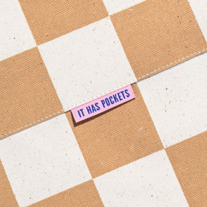 NEW! "It Has Pockets" - Woven Labels