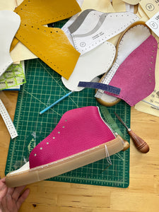 NEW!  Shoe Making by Hand W/ Vivian Grace  (Advanced Beginner & Up)