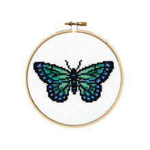 Load image into Gallery viewer, BUTTERFLY - DIY Cross Stitch Kit