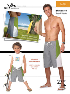 Board Shorts - Paper Pattern