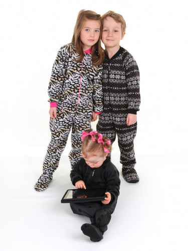Footed Pajamas for Men, Women, and Children - Paper Pattern