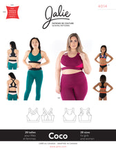 Load image into Gallery viewer, COCO Sports Bra - Paper Pattern