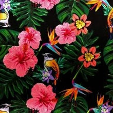 Load image into Gallery viewer, Birds of Paradise - by the 1/2 meter - Designer Swimsuit Fabric