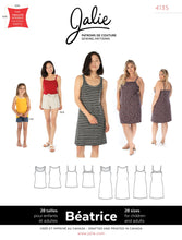 Load image into Gallery viewer, Beatrice Tanks and Dresses - Paper Pattern