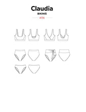 Load image into Gallery viewer, CLAUDIA Bikinis - Paper Pattern
