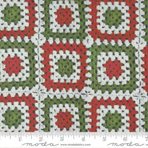 Christmas Faire by Cathe Holden - 1/4 Meter - Crochet - Red/Green/White