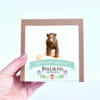 Load image into Gallery viewer, WOODLAND BEAR SEWING KIT - HAND SEWING AND EMBROIDERY