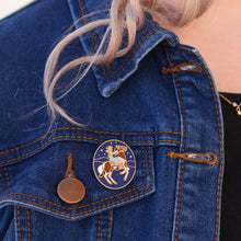Load image into Gallery viewer, Cowgirl Enamel Pin