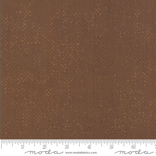 Spotted by Zen Chic for Moda - 1/4 Meter - Mocha