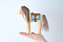 Load image into Gallery viewer, FELT HORSE SEWING CRAFT KIT