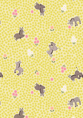 Piggy Tales - Lewis & Irene - 1/4 Meter - Donkey - Yellow