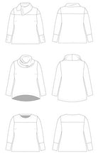 Load image into Gallery viewer, Tobin Sweater - Sizes 12-28 - Paper Pattern