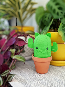 Cactus Hand Stitching Felt Kit - Rita Van Tassel Studio