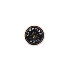 Load image into Gallery viewer, Campfire Boss Enamel Pin