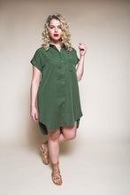 Load image into Gallery viewer, Kalle Shirt &amp; Shirtdress by Closet Core - Paper Pattern