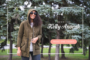 Kelly Anorak Jacket by Closet Core - Paper Pattern