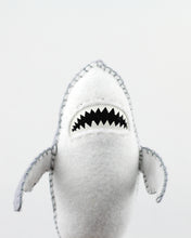 Load image into Gallery viewer, Great White Shark Hand Stitching Felt Kit - Rita Van Tassel Studio