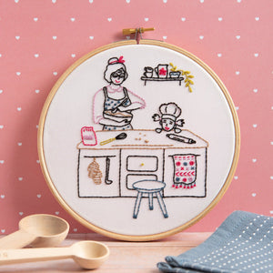 Wonderful Women - Bake - Embroidery Kit by Hawthorn Handmade