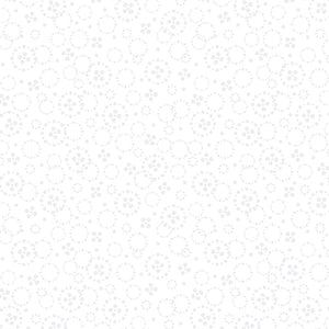 Rhapsody in White - Benartex - Dots - White on White