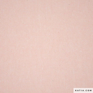 Recycled CANVAS - Katia Fabrics - 1/2 Meter - Soft Pink