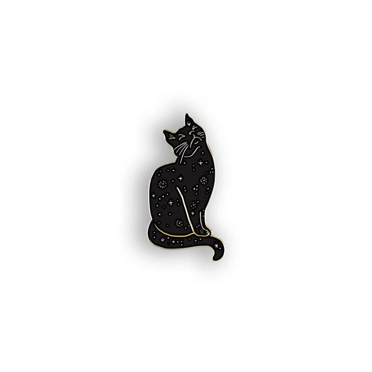 Cat Magic Enamel Pin