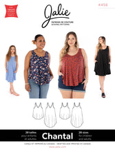 Load image into Gallery viewer, Chantal Swing Tank Top and Dress - Paper Pattern