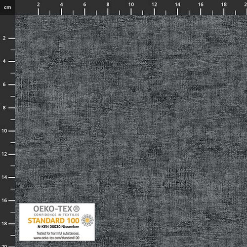 Melange - Stof Fabrics - 1/4 Meter - Charcoal
