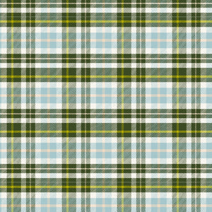 Whimsy and Lore - RJR Fabrics - 1/4 Meter - Clad In Plaid - It's Going To Be A Great Day