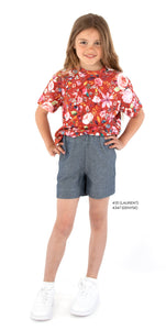 NEW! Denyse Pull-On Woven Pants and Shorts - Paper Pattern