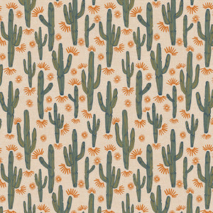 Saguaro Searching Saltgrass - Paintbrush Studio - 1/4 Meter - Dancing Saguaro Cactus - Green