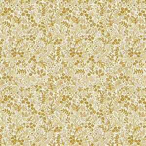 Rifle Paper Co. Basics - 1/4 Meter - Tapestry Lace - Gold Metallic