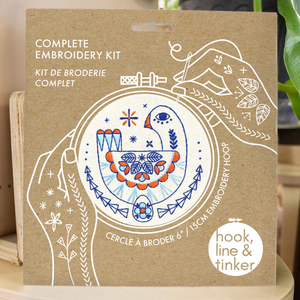 NEW! Goose - Complete Embroidery Kit