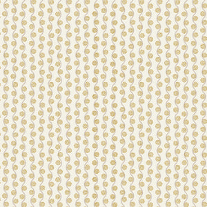 Curio by Rifle Paper Co. - 1/4 Meter - Thistle - Cream/Metallic Gold