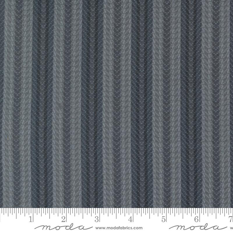 Farmhouse FLANNELS III by Primitive Gatherings - 1/4 Meter - Graphite