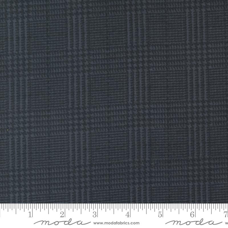 Farmhouse FLANNELS III by Primitive Gatherings - 1/4 Meter - Black