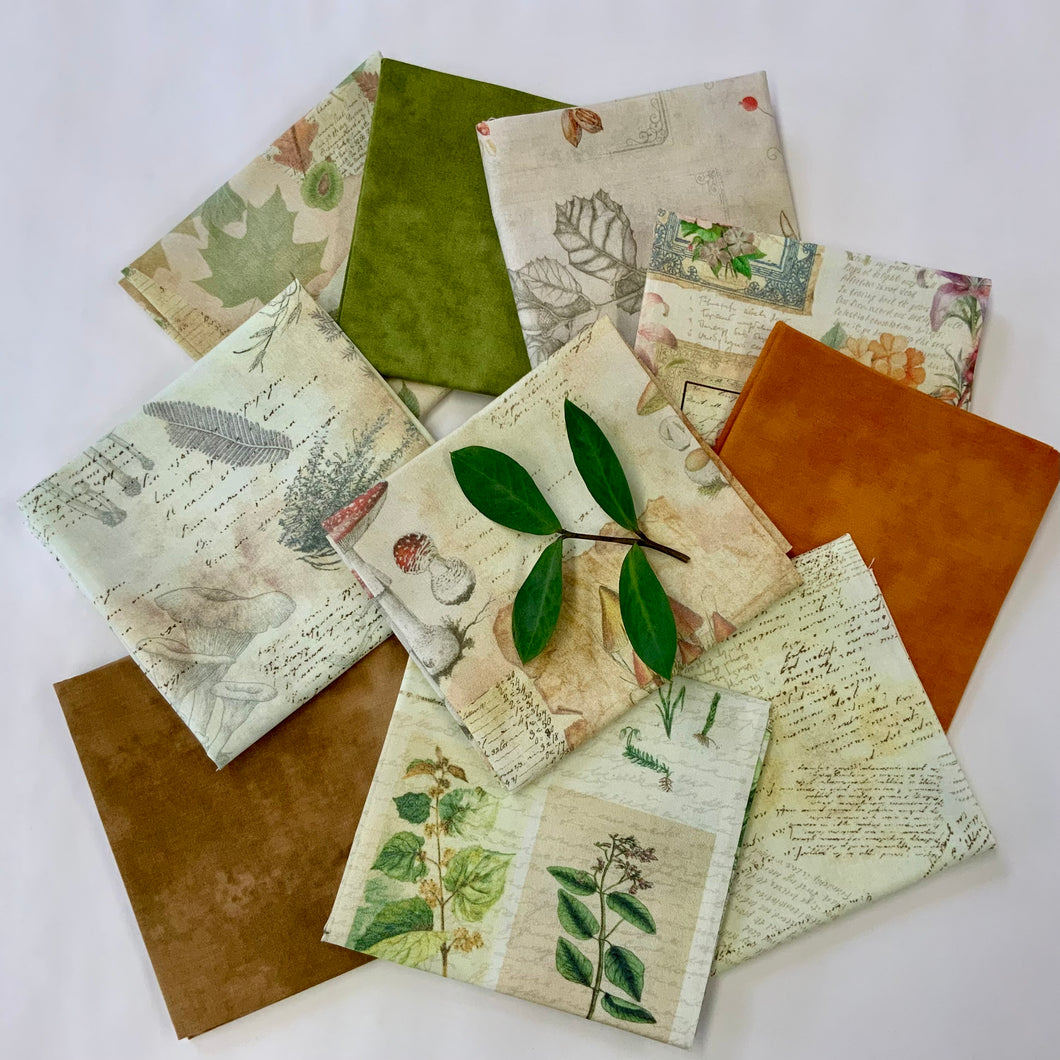 Herbarium Fat Quarter Bundle (10)