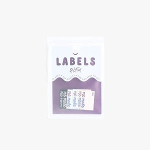 "Me Made" - Side Seam Woven Labels