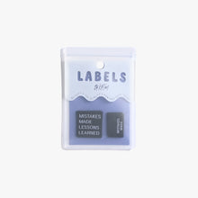 Load image into Gallery viewer, NEW! &quot;Mistakes Made Lessons Learned&quot; - Woven Labels