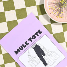 Load image into Gallery viewer, NEW! Mule Tote - Printed Pattern