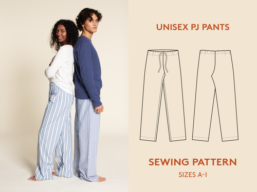 Pajama Pants - Paper Pattern - Wardrobe By Me