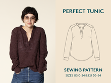 Load image into Gallery viewer, Perfect Tunic - Paper Pattern - Wardrobe By Me