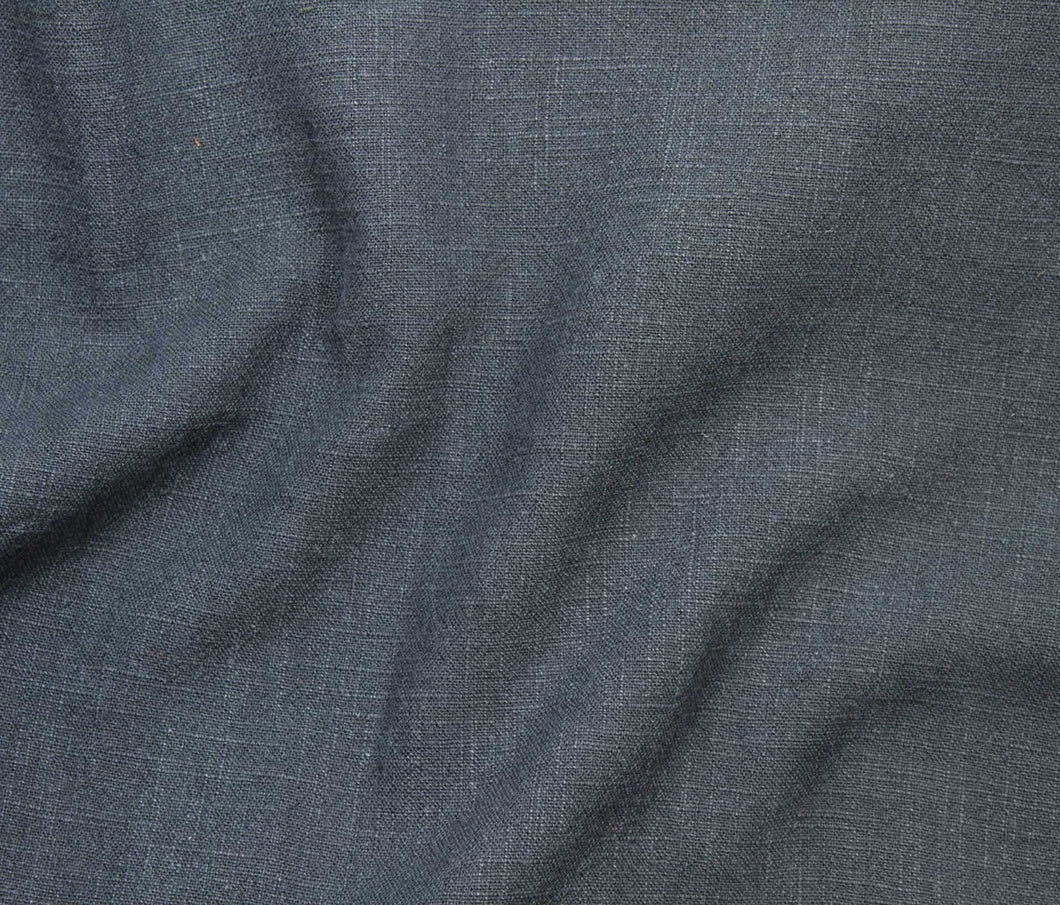 Ramie (Stonewashed) - 1/4 Meter - Navy