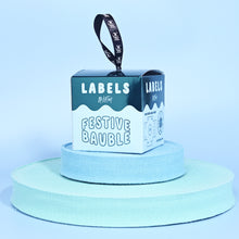 Load image into Gallery viewer, NEW! Festive Bauble - Kylie &amp; The Machine - Set 1 Green &amp; Blue Box