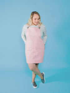 Cleo Pinafore + Overall Dress - Paper Pattern