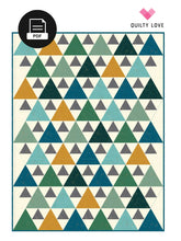 Load image into Gallery viewer, NEW! &#39;Make of The Month Club&#39;: Triangle Peaks Quilt by Quilty Love (Advanced Beginner)