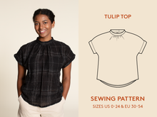 Load image into Gallery viewer, Tulip Top - Paper Pattern - Wardrobe By Me