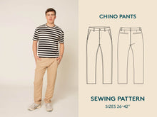 Load image into Gallery viewer, Chino Pants - Paper Pattern - Wardrobe By Me