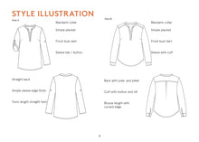 Load image into Gallery viewer, Perfect Tunic - Paper Pattern - Wardrobe By Me