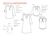 Load image into Gallery viewer, Piper Tunic - Paper Pattern - Wardrobe By Me