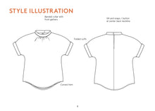 Load image into Gallery viewer, Tulip Top - Paper Pattern - Wardrobe By Me